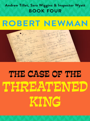 cover image of The Case of the Threatened King